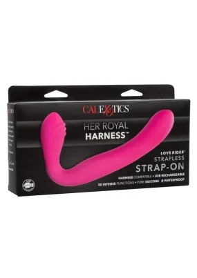 Love Rider Rechargeable Silicone Strapless Strap-On