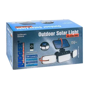 Ludger 300 Lumens LED Solar Light