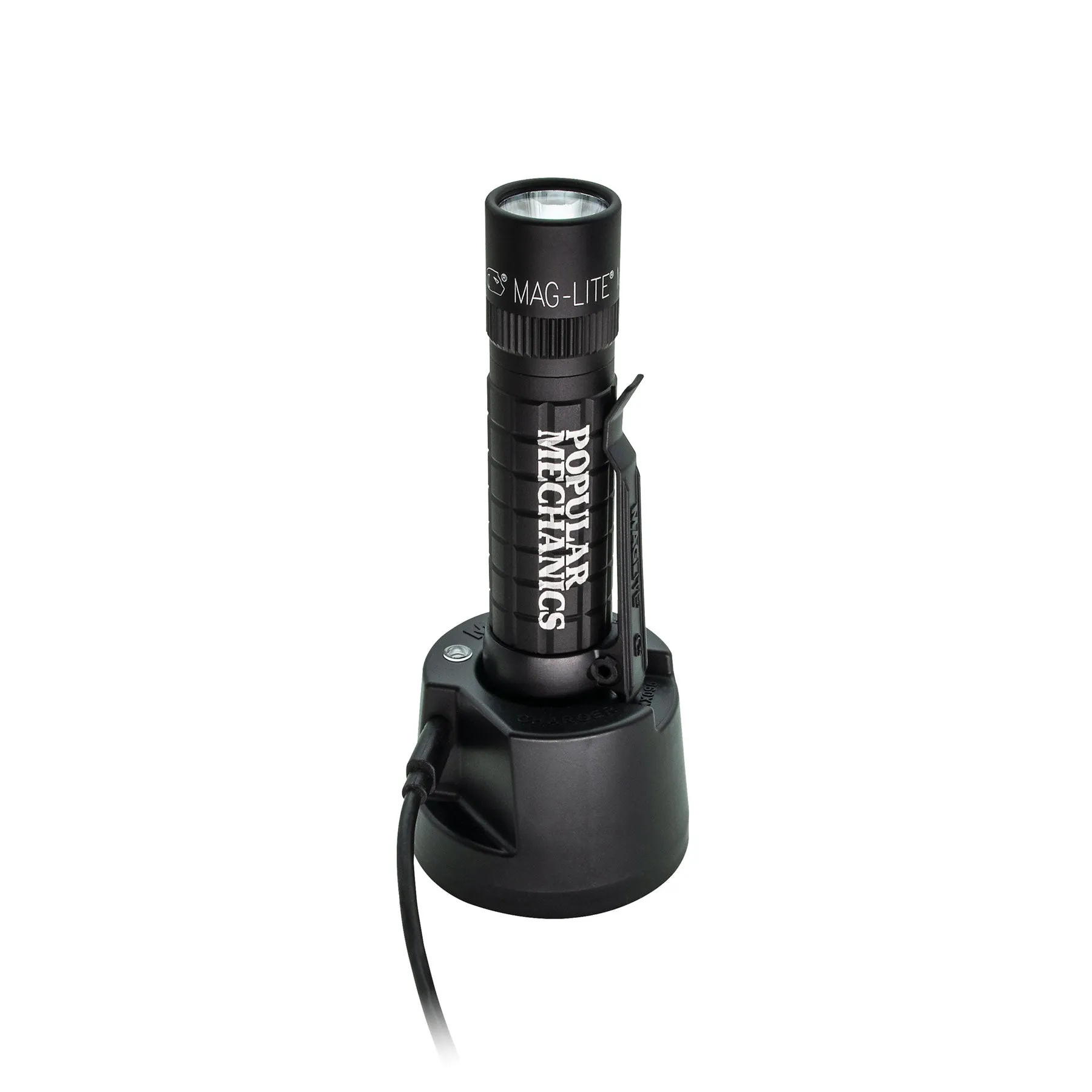 MAG-TAC LED Rechargeable Flashlight System Plain Bezel - Popular Mechanics