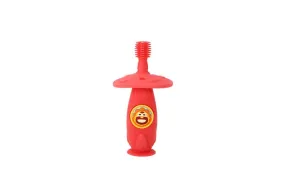 Marcus & Marcus Self Training 360 Silicone Toothbrush Marcus Lion Red