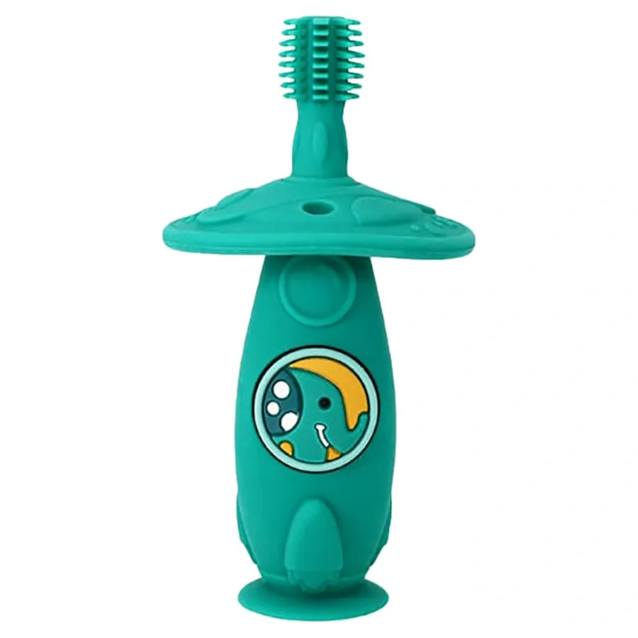 Marcus & Marcus Self Training 360 Silicone Toothbrush - Ollie