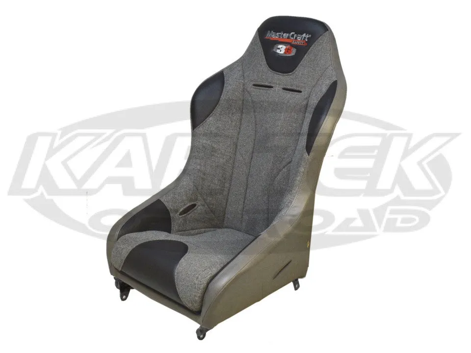 MasterCraft Safety 3G-4 Series Grey Seat Standard Tab Mount With Removable Bottom Cushion