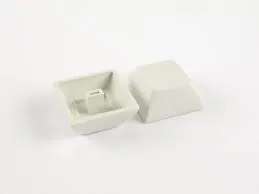 Matias Keycap Set, White, Blank, Planck