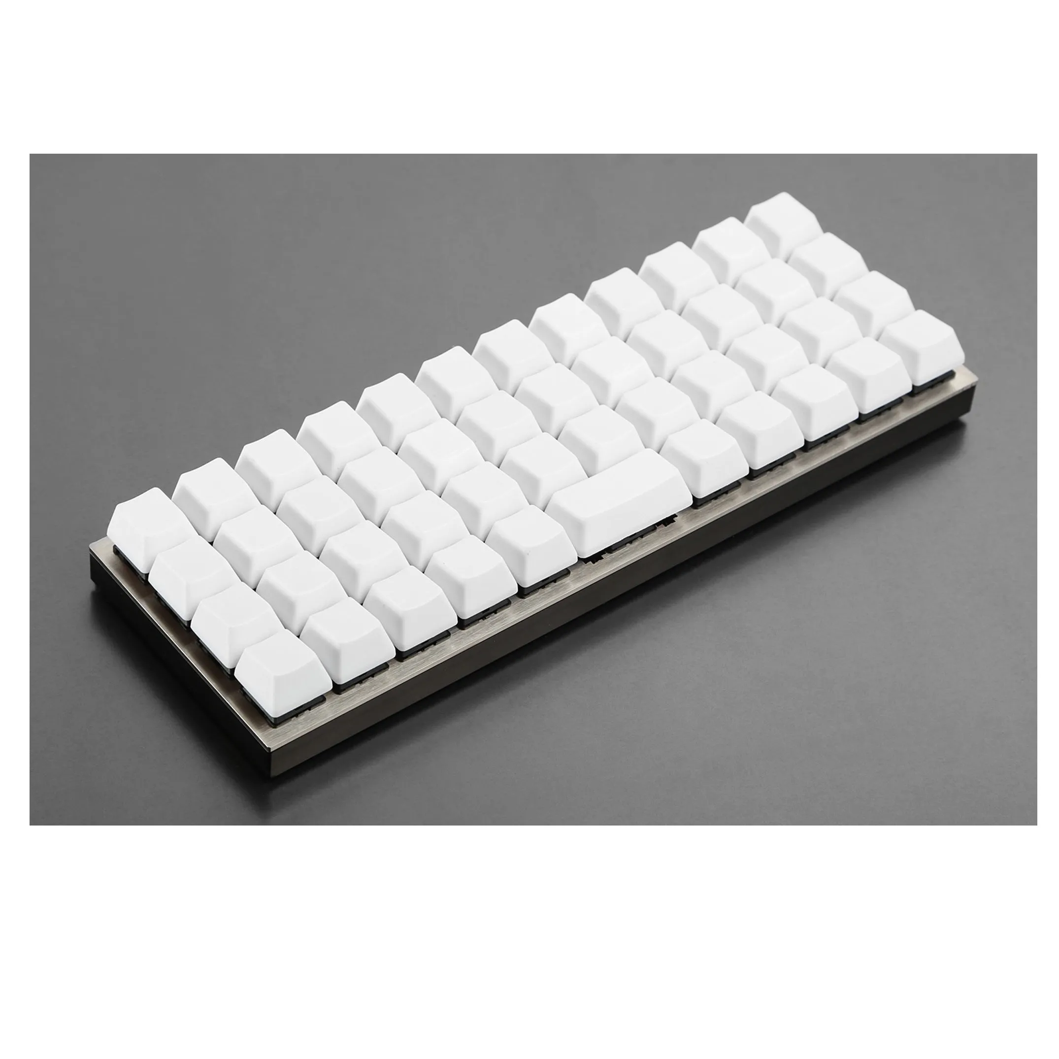 Matias Keycap Set, White, Blank, Planck