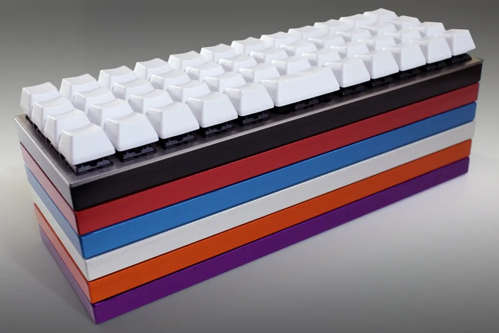 Matias Keycap Set, White, Blank, Planck