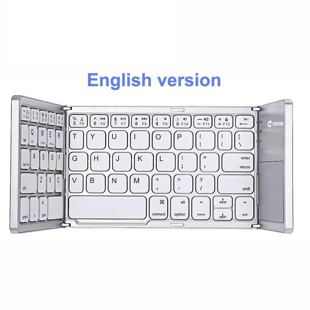 Mini Bluetooth 3.0 Folding Keyboard Touchpad For Samsung Dex Windows/iOS/Android Systems