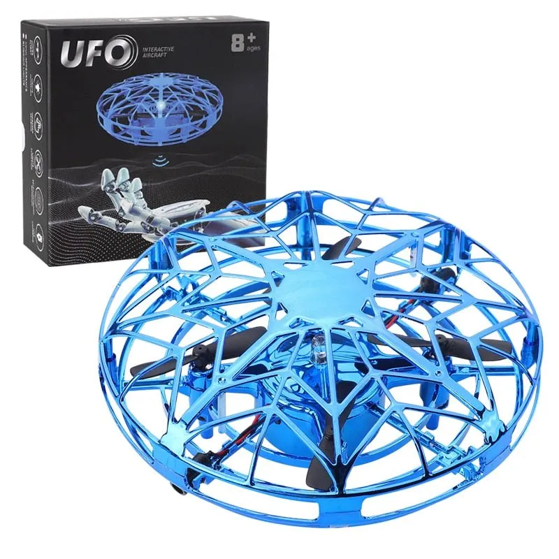 Mini Helicopter RC UFO Dron Aircraft Hand Sensing Infrared RC Quadcopter Electric Induction Toys for Children Mini Drone