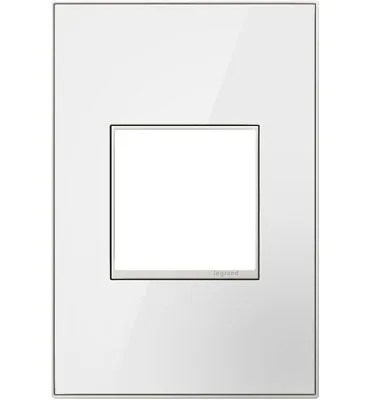 Mirror White Wall Plate