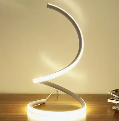 Modern LED Table Lamp Study Eye Light Minimalist Space Saving Warm Desk