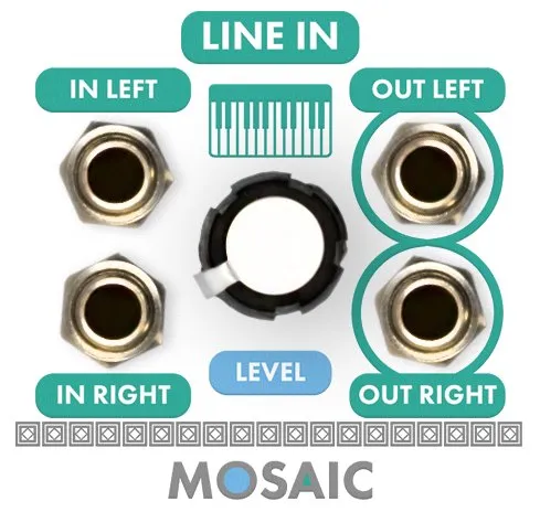 Mosaic Line Input