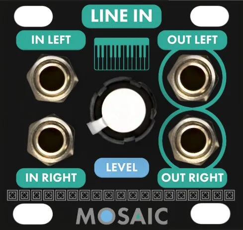 Mosaic Line Input