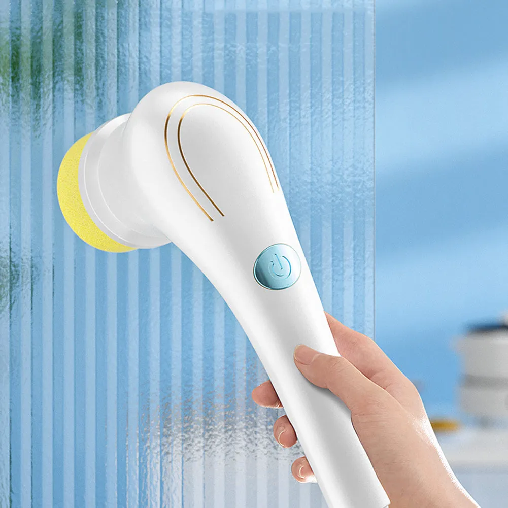 Multifunctional Electric Handheld Kitchen Household Dishwashing Brush Handheld Scrubber