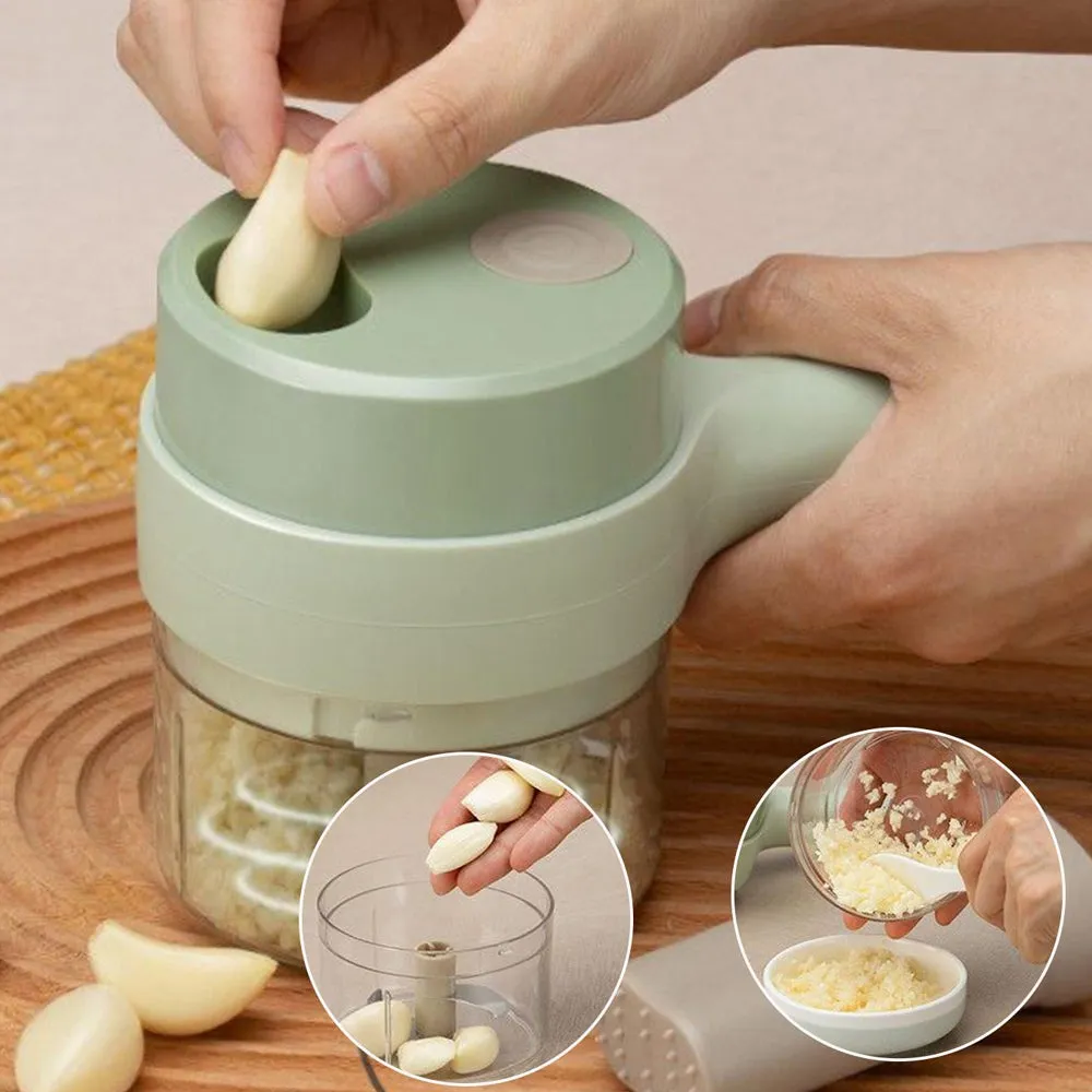 Multifunctional Vegetable and Food Cutter- USB Charging