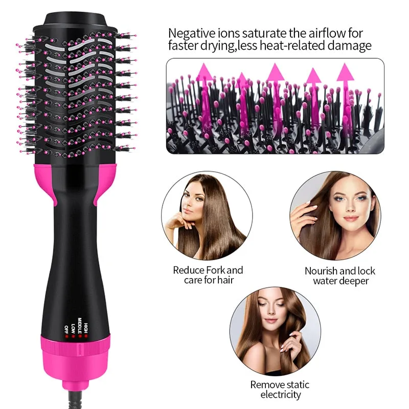 Negative ION Styling Brush