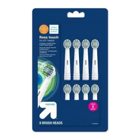 New - Floss Touch Replacement Brush Heads - 8ct - up & up