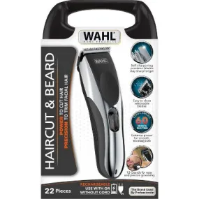 New - Wahl Cordless Haircut & Beard Power to Cut and Trim Facial Hair with Precision - 9639-2201