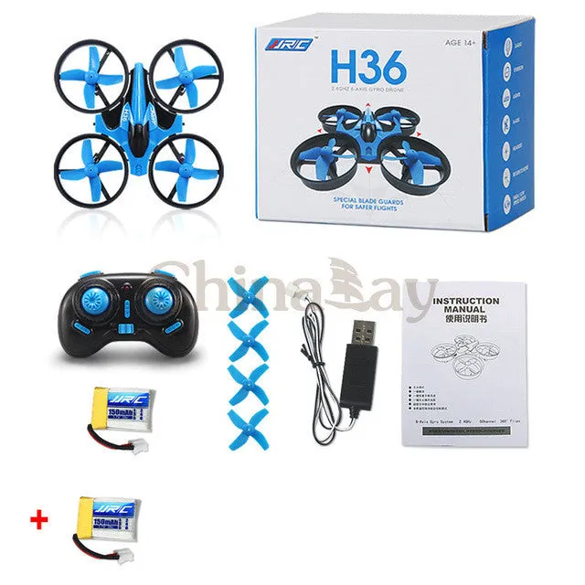 Newest JJRC H36 Mini Drone 6 Axis RC Micro Quadcopters With Headless Mode One Key Return Helicopter Vs H8 Dron Best Toys For Kid