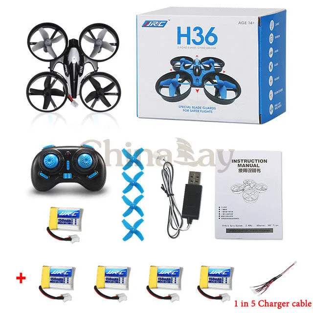 Newest JJRC H36 Mini Drone 6 Axis RC Micro Quadcopters With Headless Mode One Key Return Helicopter Vs H8 Dron Best Toys For Kid