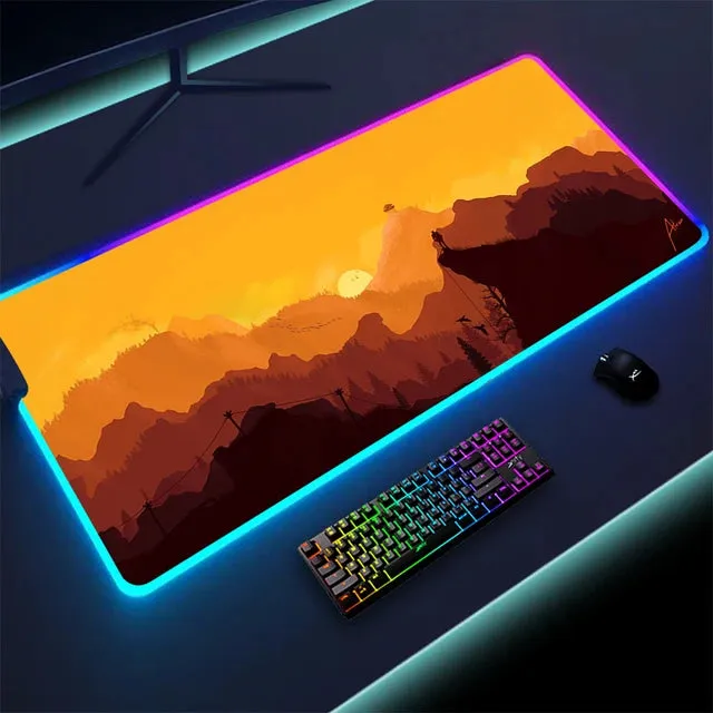 Non-slip RGB Gaming Pad