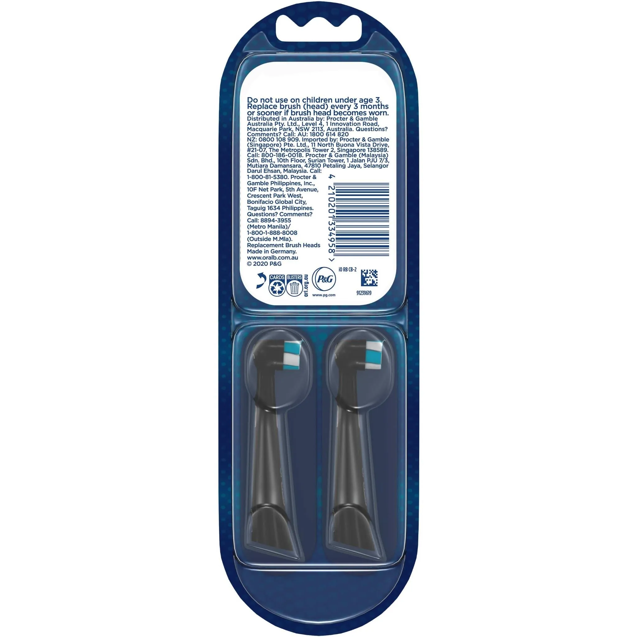 Oral-B iO Refill Black (2 Pack)