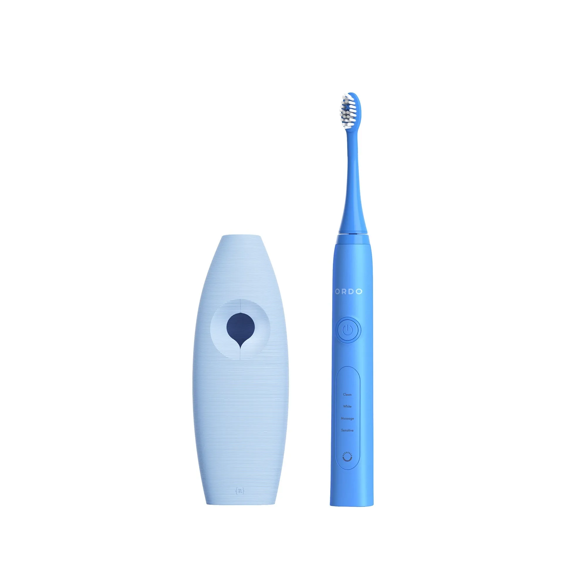 Ordo Sonic  Toothbrush & {access}ories Handle - Soft Blue Hemispherical Large Smooth