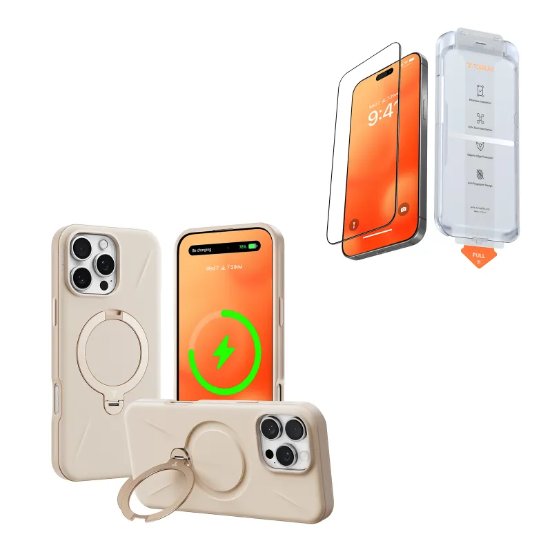 Ostand 360° Spin Fusion MagSafe Case for iPhone 15