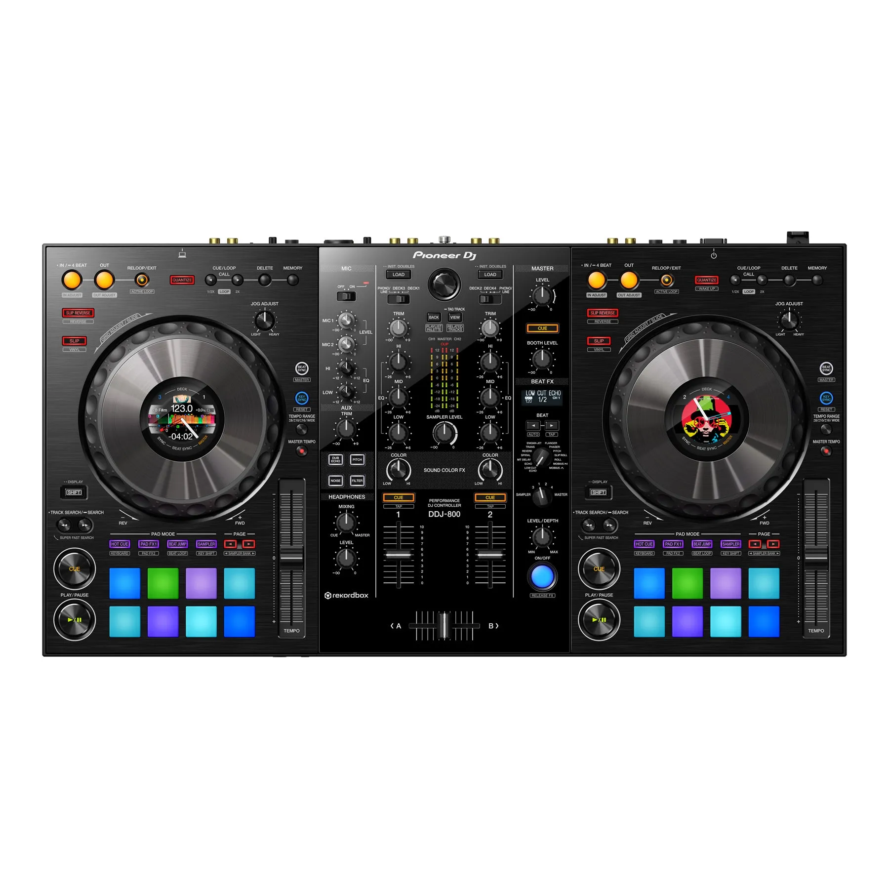 Pioneer DJ DDJ-800 2-channel Performance DJ Controller for rekordbox