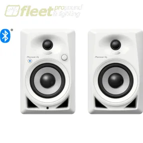 Pioneer DM-40BT-W Share 4- Inch Desktop Monitor Speakers (White)