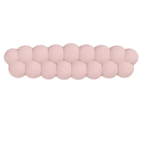 PIWIJOY Puff Peach Pink PU Leather Wrist Rest