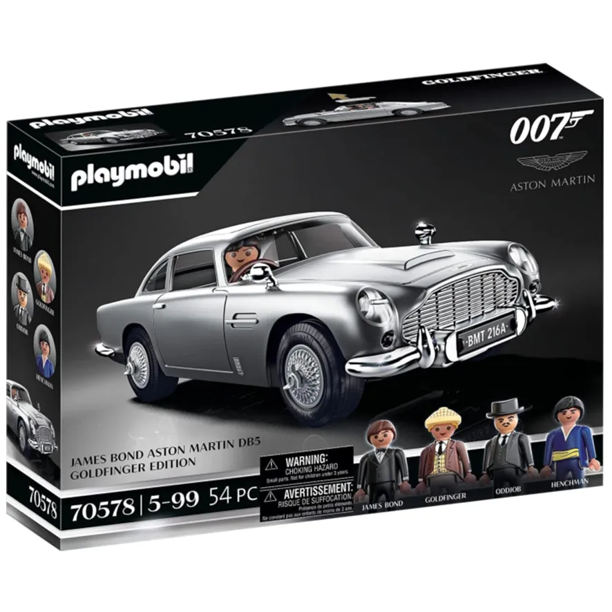 Playmobil 70578 - James Bond - Aston Martin DB5 Goldfinger Edition Playset