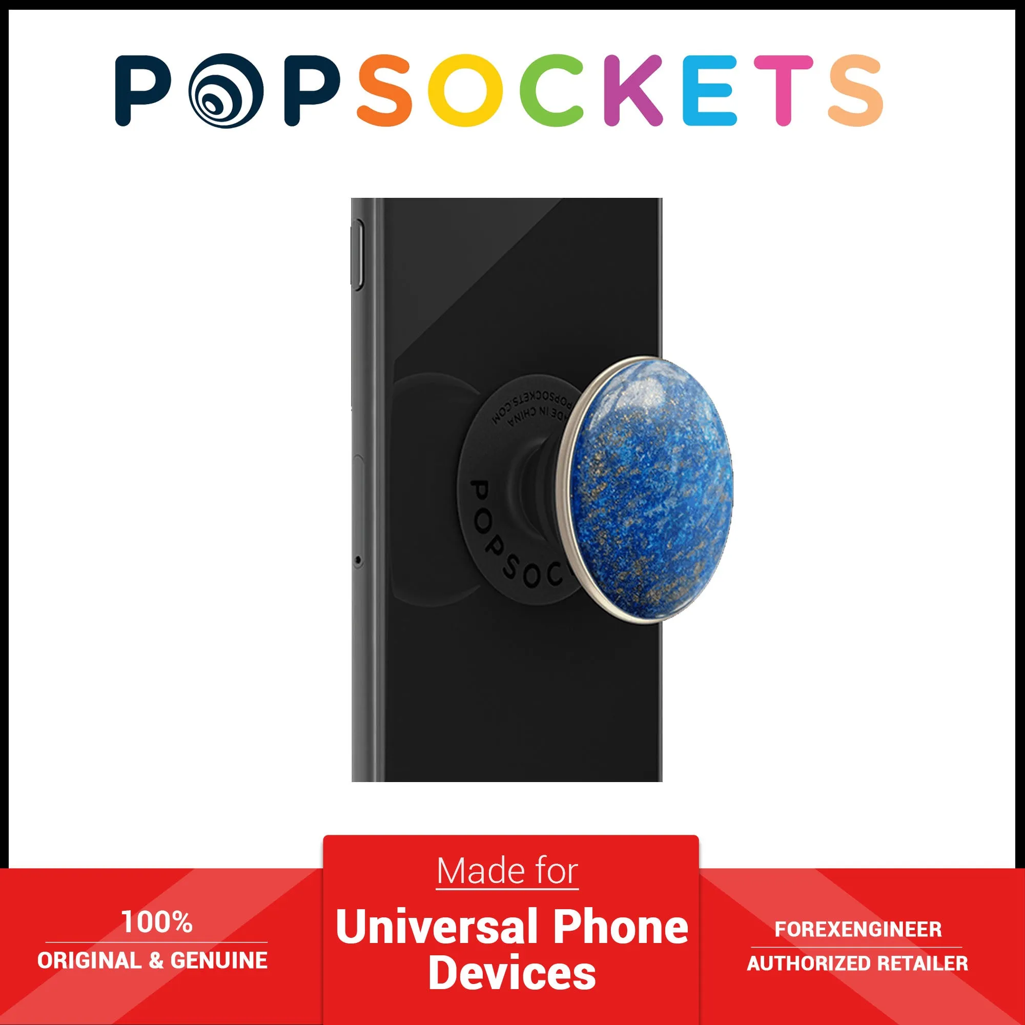 PopSockets Swappable Luxe - Genuine Lapis (Barcode: 842978158679 )