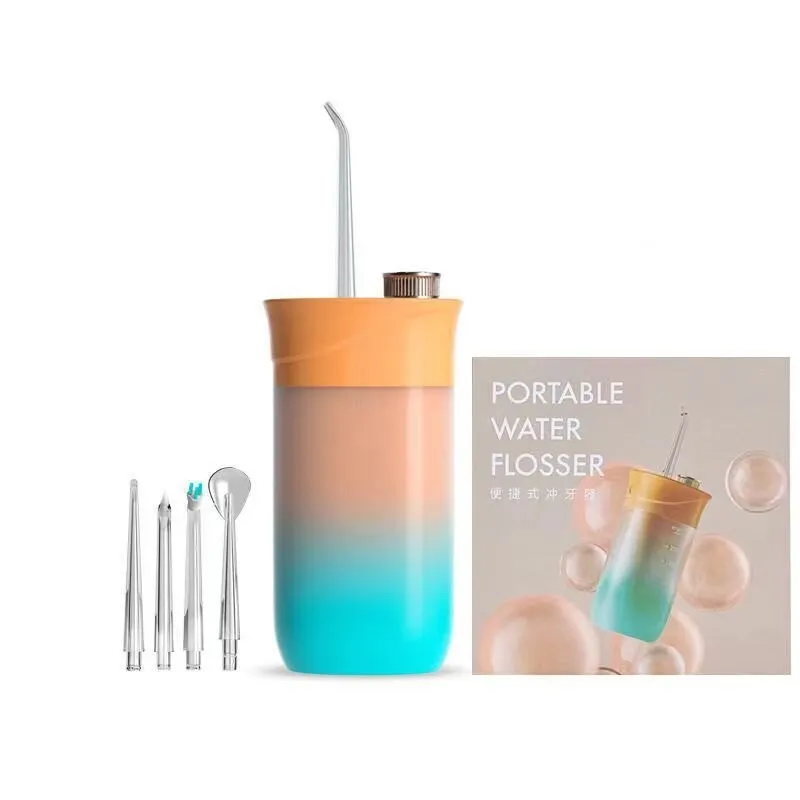 Portable Dental Oral Irrigator Water Flosser Pick Mouth Cleaning Machine Irri USB rechargeable Scaler Dental Irrigator For Teeth 0ral irrigator