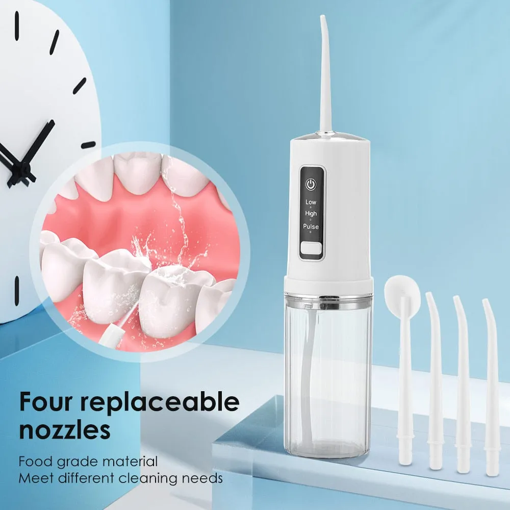 Portable Dental Oral Irrigators Water Flosser Sonic Tooth Cleaner Teeth Whitening Dental Water Jet Dentistry Tool Oral Hygiene 0ral irrigator