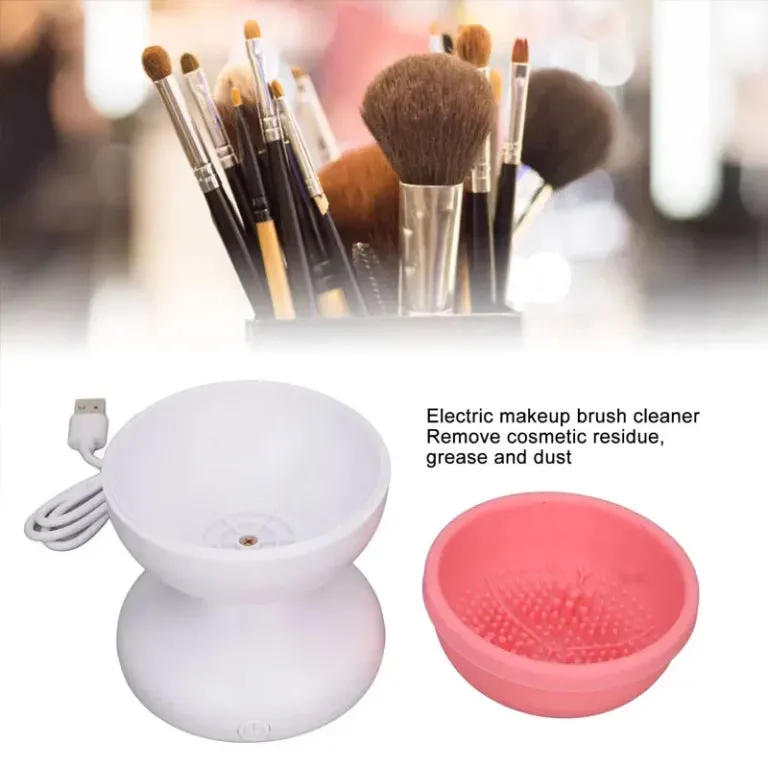 Portable Electric Makeup Brush Cleanervv