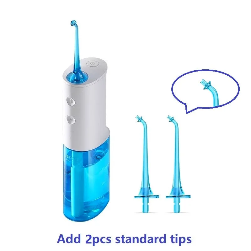 Portable Oral Irrigator USB Rechargeable Dental Water Flosser Stable Water Flow IPX7 Waterproof Bathroom Teeth Cleaner 0ral irrigator