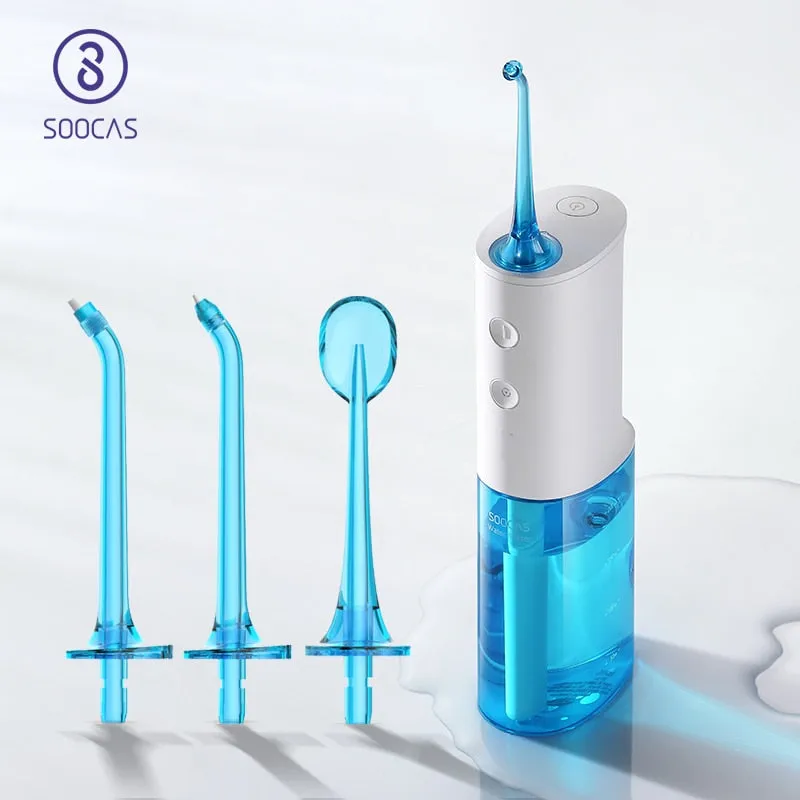 Portable Oral Irrigator USB Rechargeable Dental Water Flosser Stable Water Flow IPX7 Waterproof Bathroom Teeth Cleaner 0ral irrigator