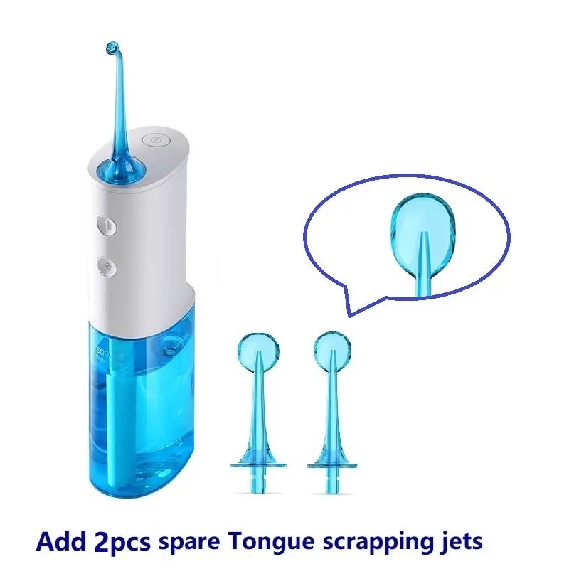 Portable Oral Irrigator USB Rechargeable Dental Water Flosser Stable Water Flow IPX7 Waterproof Bathroom Teeth Cleaner 0ral irrigator