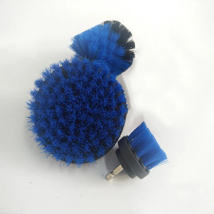 Power Drill Scrubber Cleaning Brush -3pc / for Bathroom Surfaces Tub Shower Tile Grout Etc