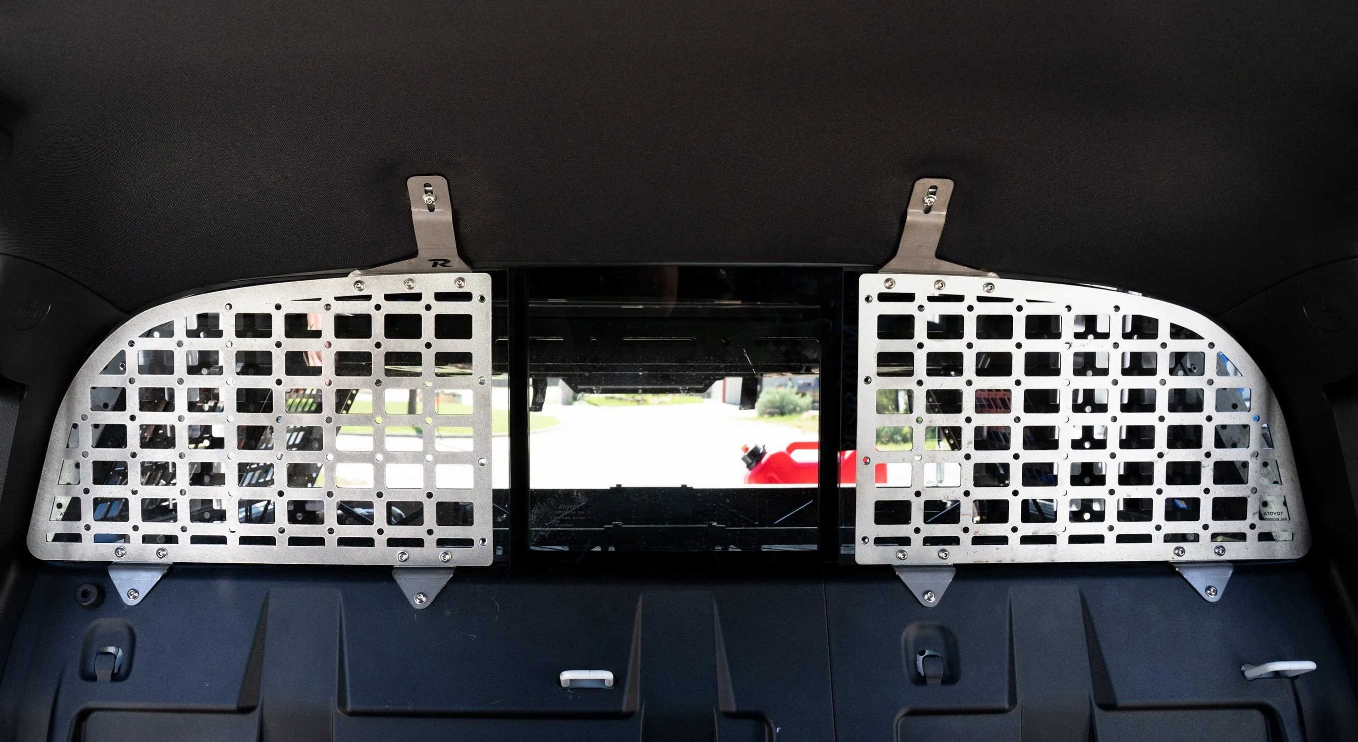 Rago Fabrication - Endeavor Rear Window Modular Storage Panel - 2005  Tacoma