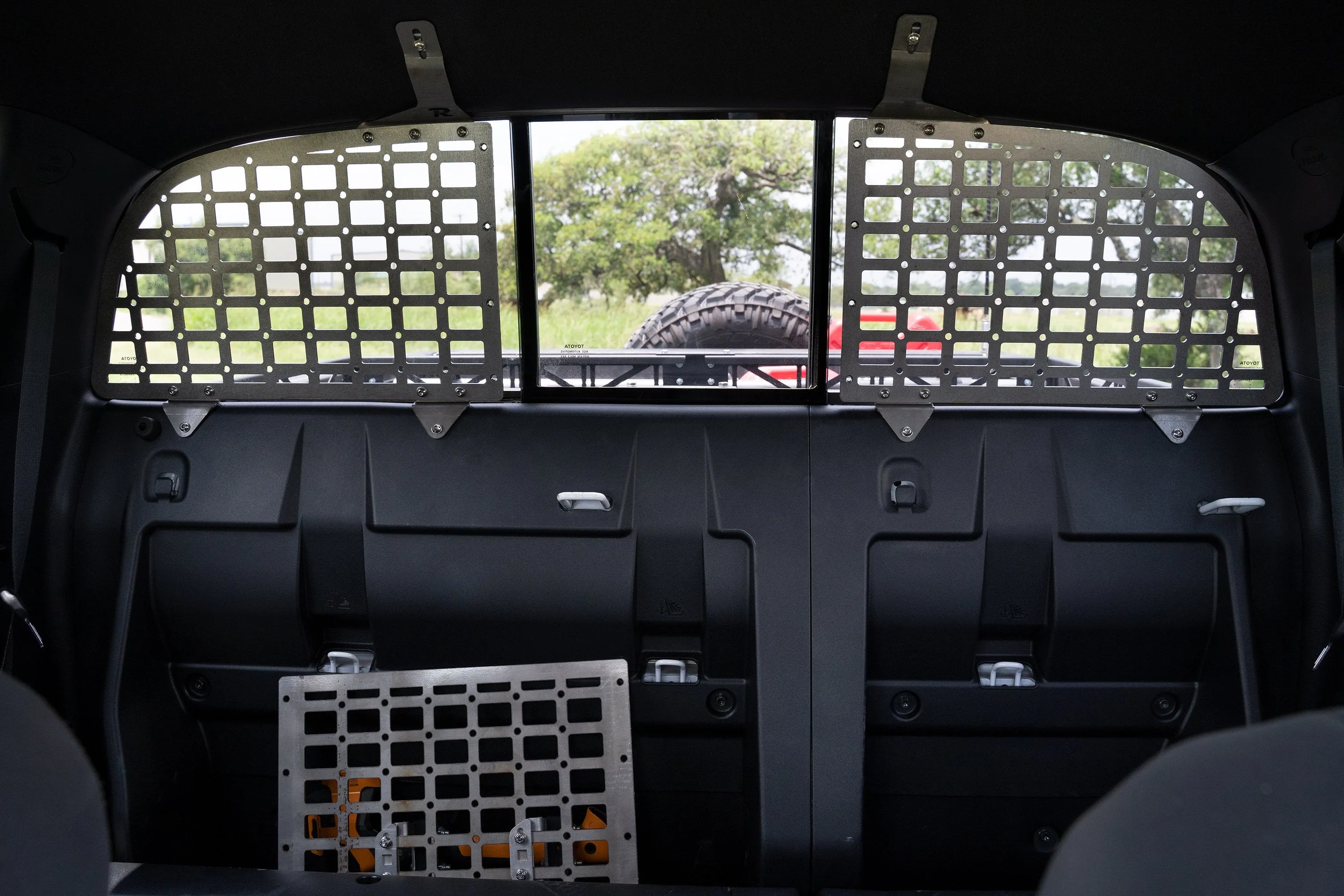 Rago Fabrication - Endeavor Rear Window Modular Storage Panel - 2005  Tacoma