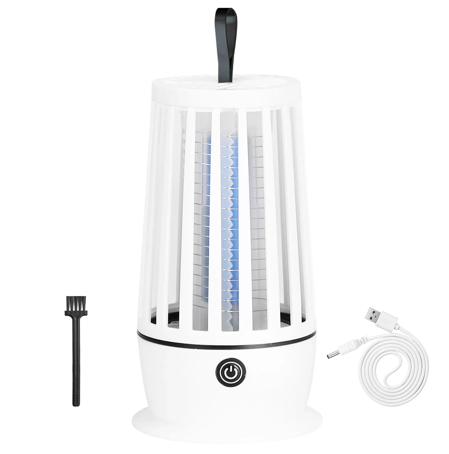 Rechargeable Mosquito Killer Lamp Bug Zapper with Night Light Strap Mosquito Catcher with Max 1615Square Feet Range UV Light for Indoor Outdoor