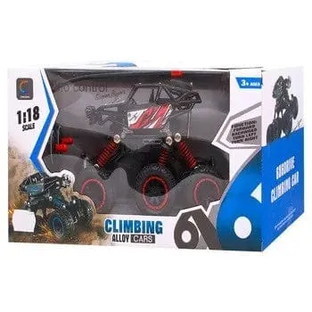 RECHARGEABLE RC 6 WHEEL OFFROAD CLIMBING CAR