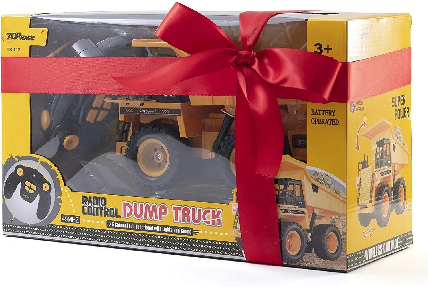 Remote Control Construction Dump Truck Toy, Rc Dump Truck Toys, Construction Toys