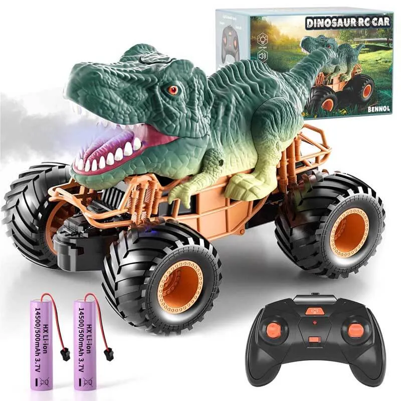 Remote Control Triceratops Car