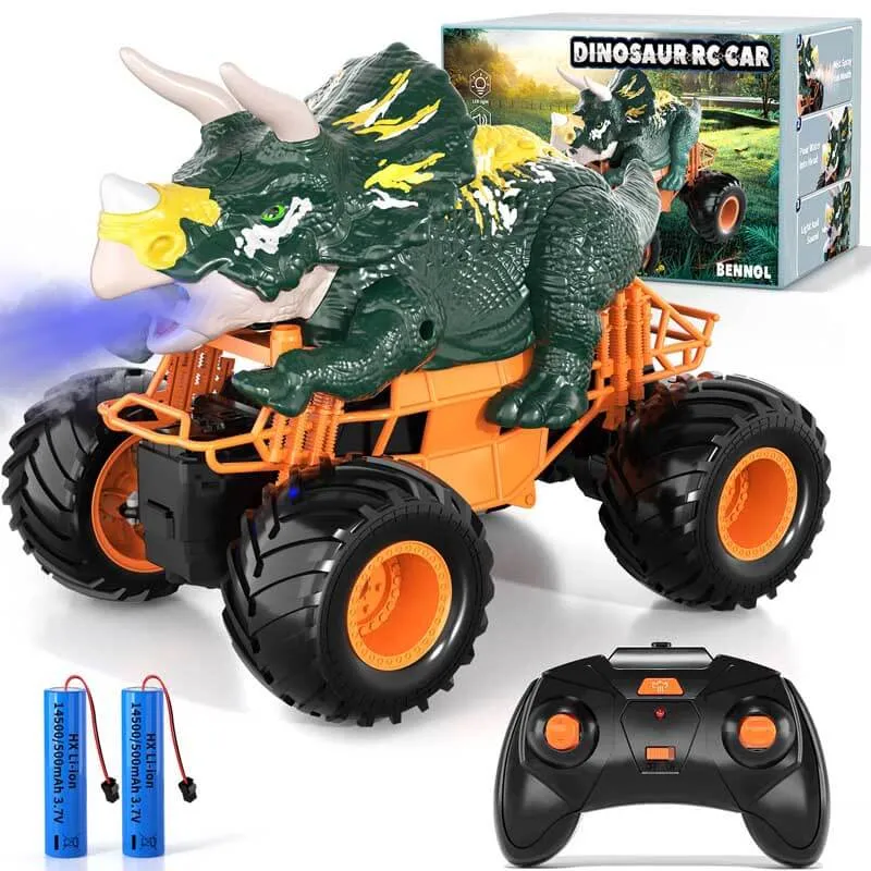 Remote Control Triceratops Car