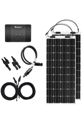 Renogy 12V 50A Dual Battery Charging 200W Solar Flex Bundle