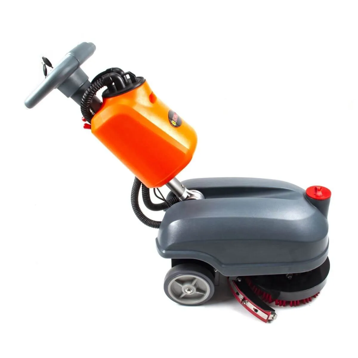 RT15  14" Walk-behind Floor Scrubber, Heavy Duty Brush, 14500 sqft/h, Lithium battery