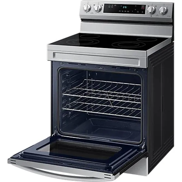 Samsung 30-inch Freestanding Electric Range with WI-FI Connect NE63A6111SS/AC