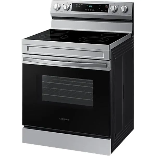 Samsung 30-inch Freestanding Electric Range with WI-FI Connect NE63A6111SS/AC