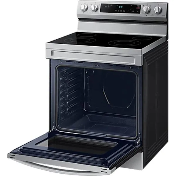 Samsung 30-inch Freestanding Electric Range with WI-FI Connect NE63A6111SS/AC